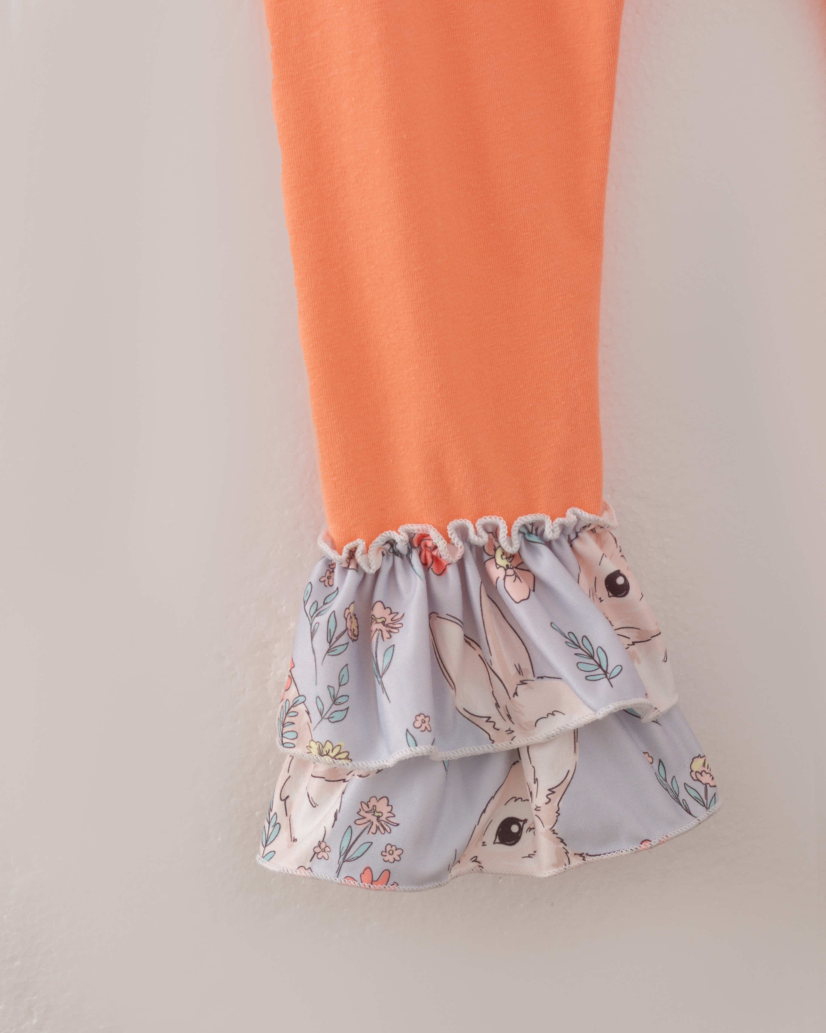 Easter Bunny Ruffle Girl Outfit